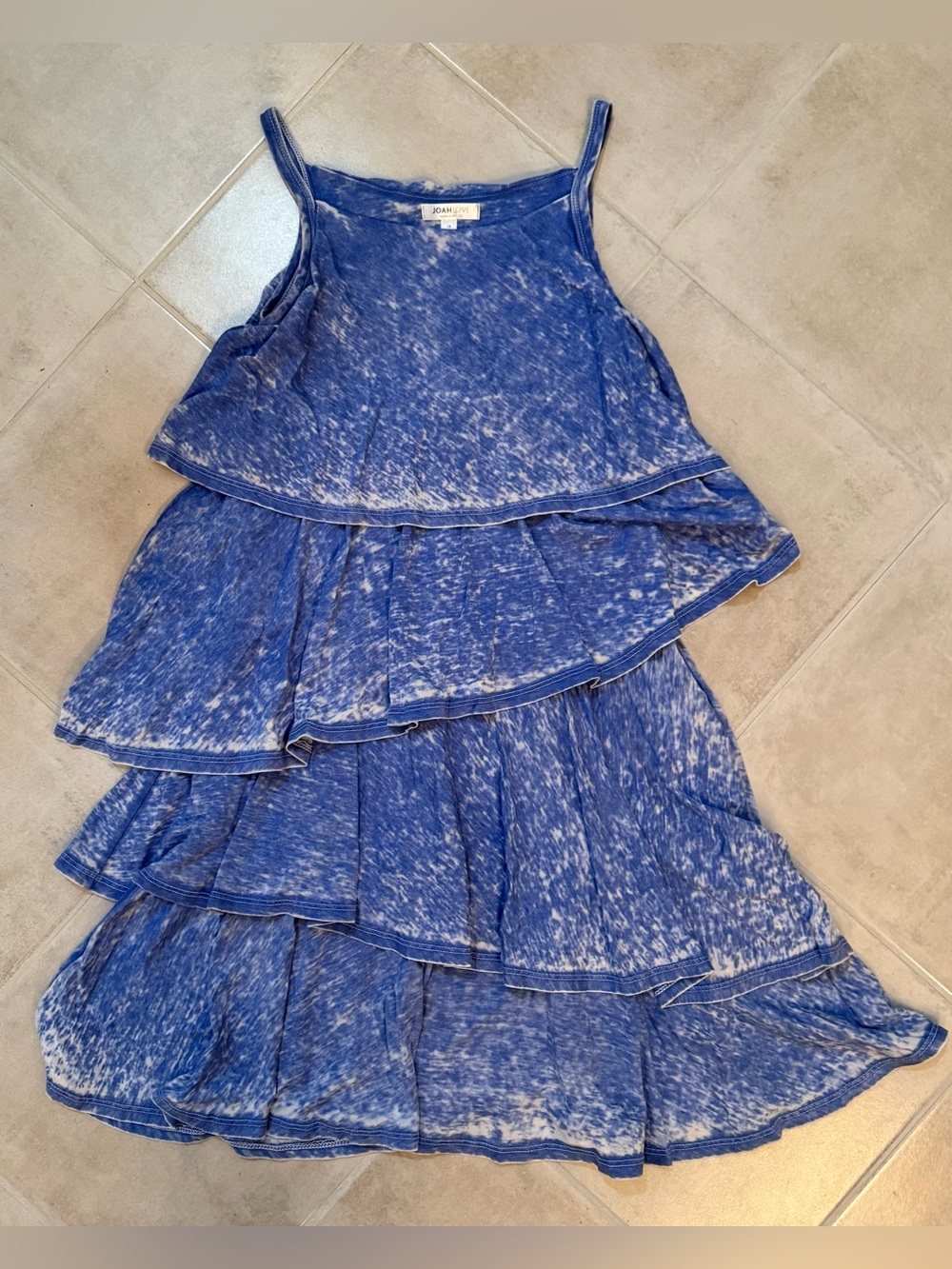 Joah Love Blue Dress Sz 14 NWOT